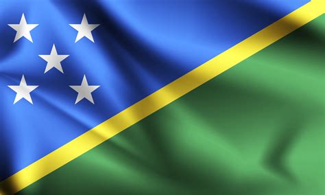 Solomon Islands 3d Flag 1228883 Vector Art At Vecteezy