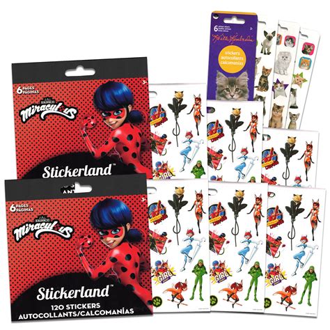 Buy Miraculous Ladybug Sticker Book Bundle ~ 240 Miraculous Ladybug