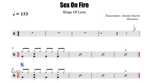 Sex On Fire Kings Of Leon Antonin Gu Rin