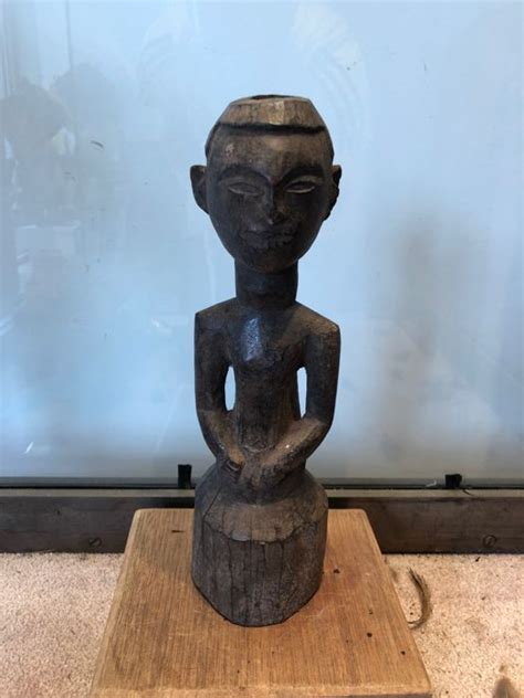 Rare Et Ancien Fétiche Sculptée En Bois Mbala Ex Congo Catawiki