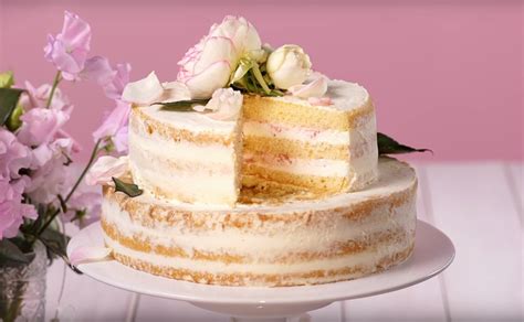 Naked Cake Hochzeitstorte Rezept