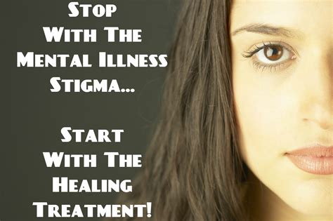 Why Mental Health Disorders Require Treatment Not Stigmatization