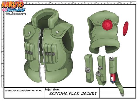 Konoha Flak Jacket By Donaco On Deviantart Flak Jacket Naruto