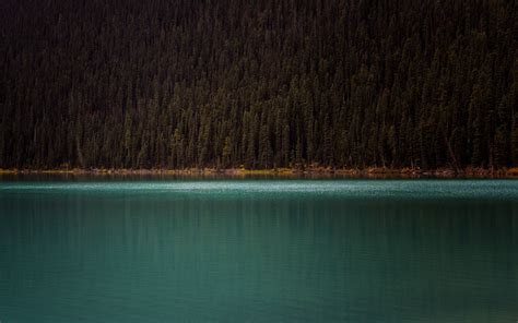 The allusion to richness and . Download 3840x2400 wallpaper mountains, trees, lake ...
