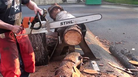The Chainsaw Guy Log Testing Stihl Ms 460 Chainsaw 3 9 Youtube