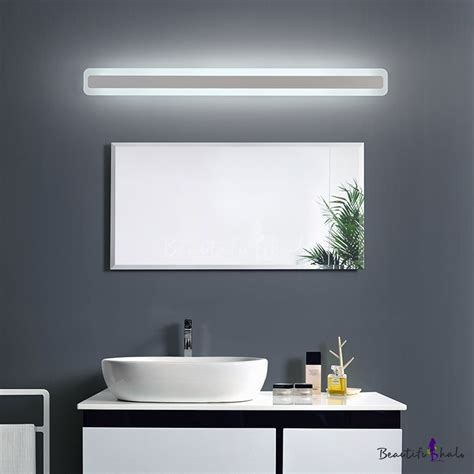 Ultra Thin Led Acrylic Linear Wall Light 14w 24w Ambient Warm White