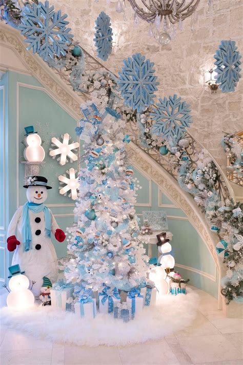 This rustic winter wonderland dessert table is a great spin on the traditional winter wonderland party. Create Your Own Tiffany Blue Christmas | Blue christmas ...