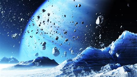 ice asteroid belt