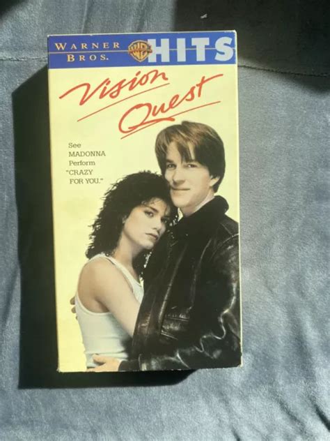 Vision Quest Vhs 1985 Matthew Modine Wrestling Champion Madonna Crazy