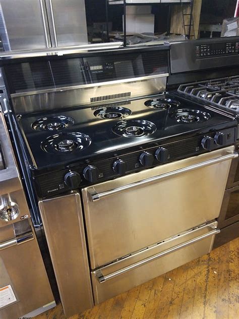 36 Inch 6 Burners Commercial Style Gas Range With 39 Cu Ft Manual