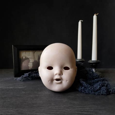 Vintage Ceramic Baby Doll Head Etsy Baby Doll Head Doll Head