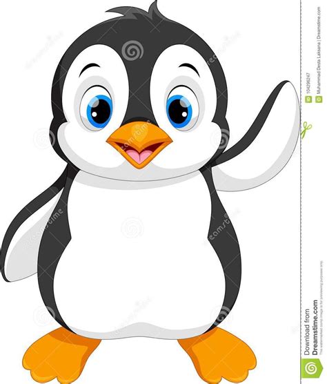 Illustration About Vector Illustration Of Cute Baby Penguin Cartoon