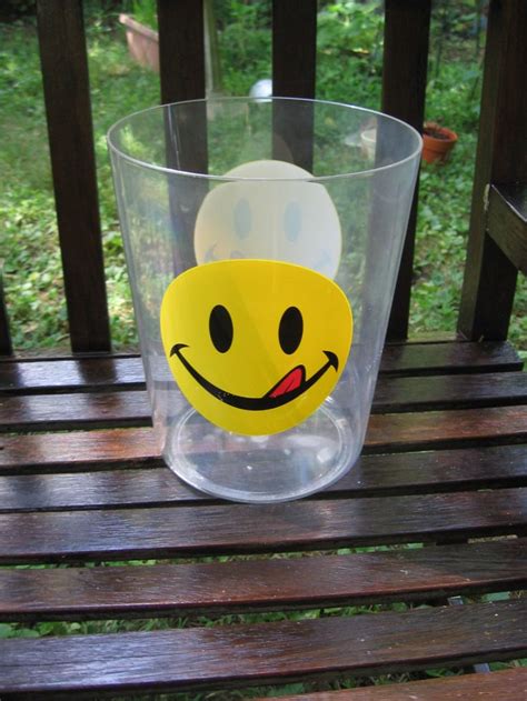 Vintage Funny Garbage Canunique Smile Face Plastic Trash Etsy Smile