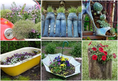 23 Recycled Materials Used In Garden Ideas Worth A Look Sharonsable