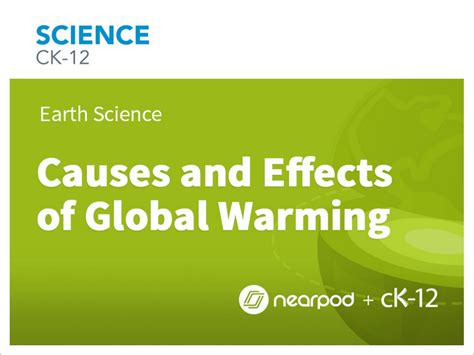 Causes And Effects Of Global Warming