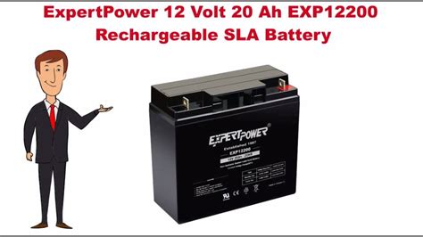 Expertpower 12 Volt 20ah Exp12200 Rechargeable Sla Battery Review