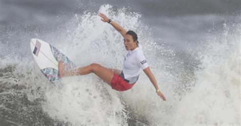 Professional Surfer And Team Usa Olympic Gold Medalist Carissa Moore On