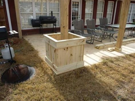 Incredible How To Build A Planter Box Around A Post References