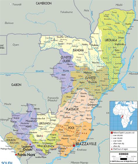 Detailed Political Map Of Congo Ezilon Maps Porn Sex Picture