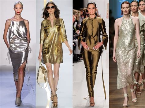 Metallic Shine From Spring 2014 Trends From New York Fashion Week E News