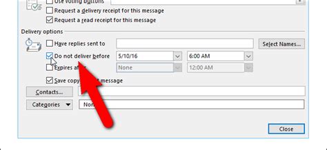 How To Schedule Or Delay Sending Email Messages In Outlook