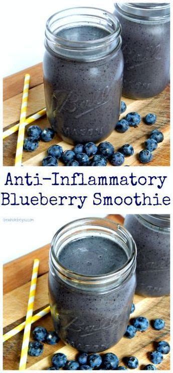 Anti Inflammatory Blueberry Smoothie Recipe Blueberries Smoothie