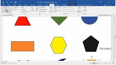How To Make A Diagram Using The Shape In Microsoft Word Otosection