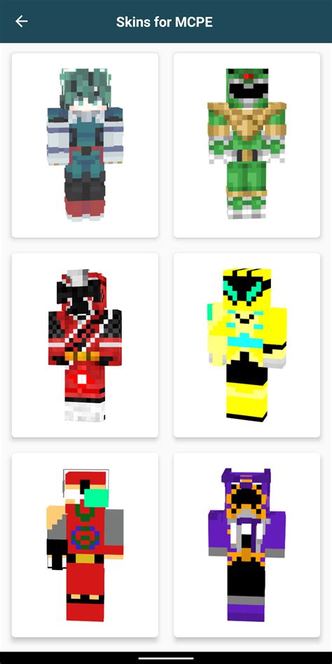 Superhero Skins For Minecraft Para Android Descargar