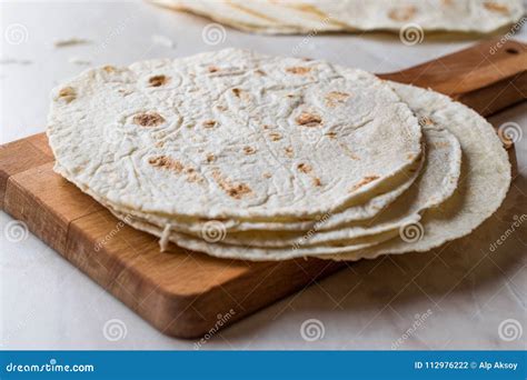 Homemade Mexican Tortillas For Tostada Stock Photo Image Of Delicious
