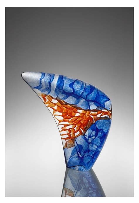 Seaforms 233 Kiln Cast Glass By Michael Behrens Plocomiglass Behrens Artist Glass Art