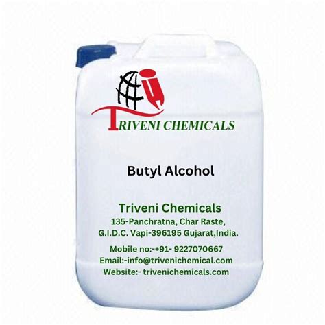 Butyl Alcohol At Best Price In Vapi By Triveni Chemicals Id 4095841873