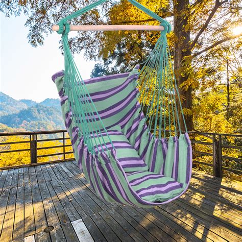 Outdoor Swing Hammock Chair Btmway Single Rope Hanging Hammock Swing