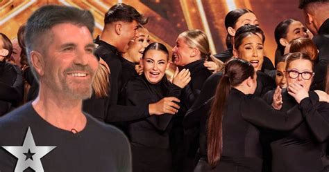 Simon Cowell Gives His Second Golden Buzzer To Unity On BGT 2023