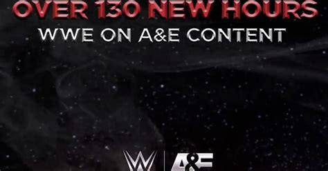 Wwe Expands Partnership With Aande 130 Hours Of New Programming Coming Cageside Seats