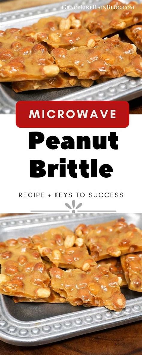 Microwave Peanut Brittle Extra Buttery No Fail Recipe Recipe