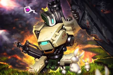 Bastion (Overwatch), Overwatch, Bastion, Weapon, Mech Wallpapers HD ...