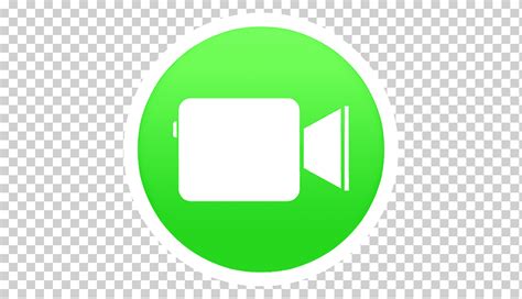 Green And White Video Camera Icon Grass Angle Area Symbol Facetime