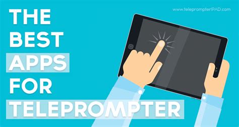 Teleprompter app will helps you to record hd quality of video with different script edit options. Top 20 best teleprompter apps | TeleprompterPAD.com