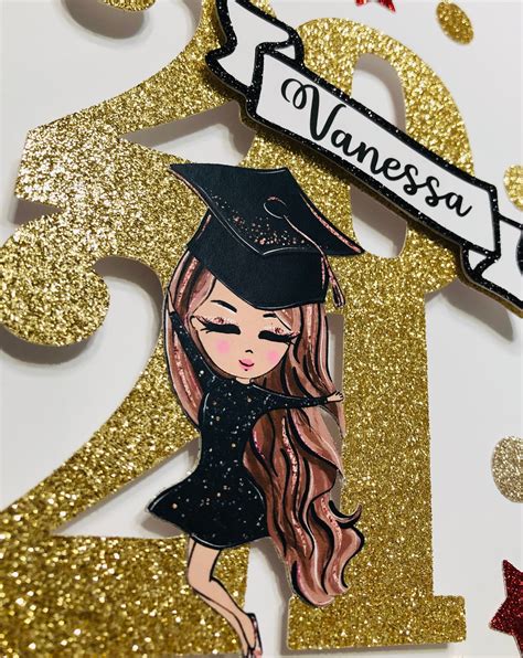 Personalized Graduation Cake Topper Graduation Party Etsy