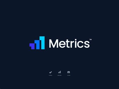 Metrics Logo Logo Metric Logo Design Inspiration