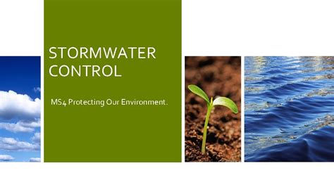 stormwater control ms 4 protecting our environment stormwater
