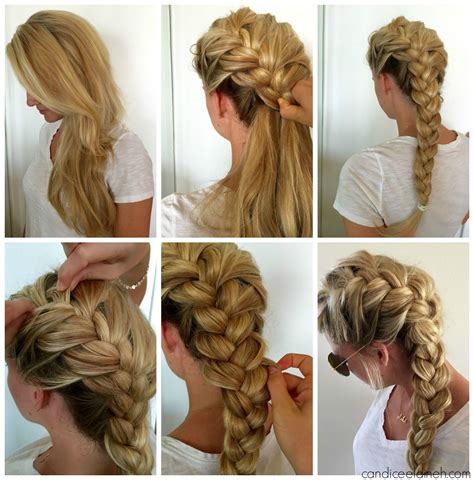 Coiffure Class 101 French Side Braid Candice Elaine