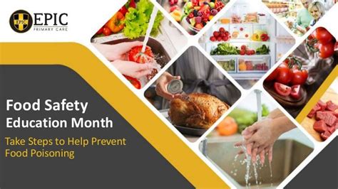 Food Safety Education Month Steps To Avoid Food Poisoning