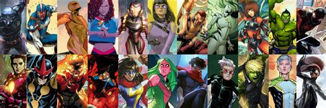 The New Generation Of Marvel Heroes Marvel