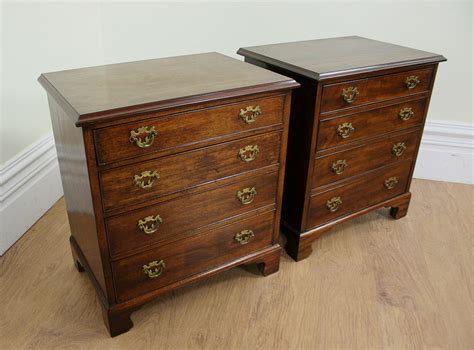 Pair George Iii Mahogany Chest Of Drawers C1760 Antiques Atlas