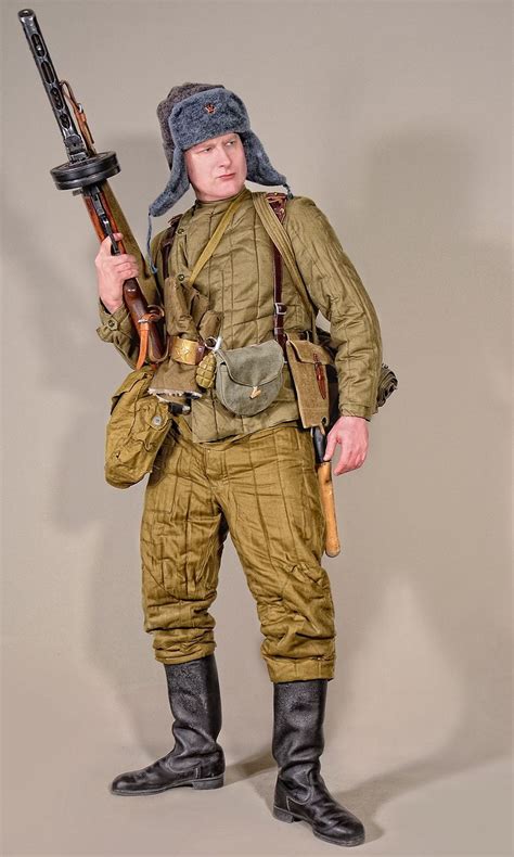 Military Uniform Soviet Soldiers Ww2winter 03 By Mazuskarl On Deviantart Wwii Uniforms