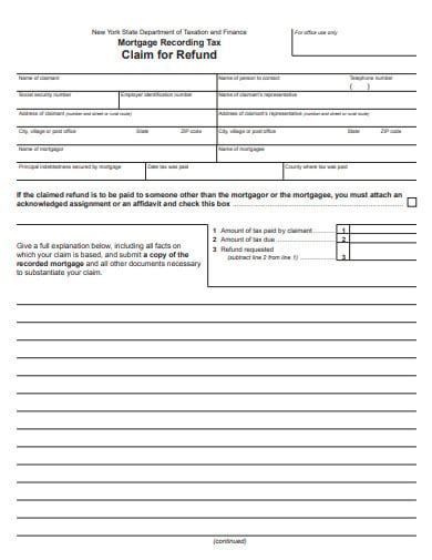 10 Mortgage Form Templates In Pdf Doc