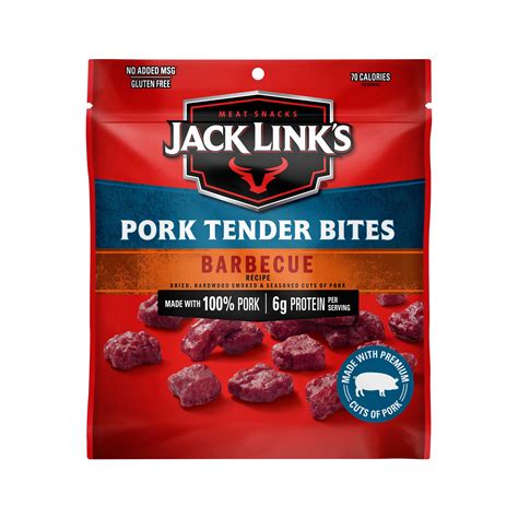 Jack Links Barbecue Pork Tender Bites Shop Jerky At H E B
