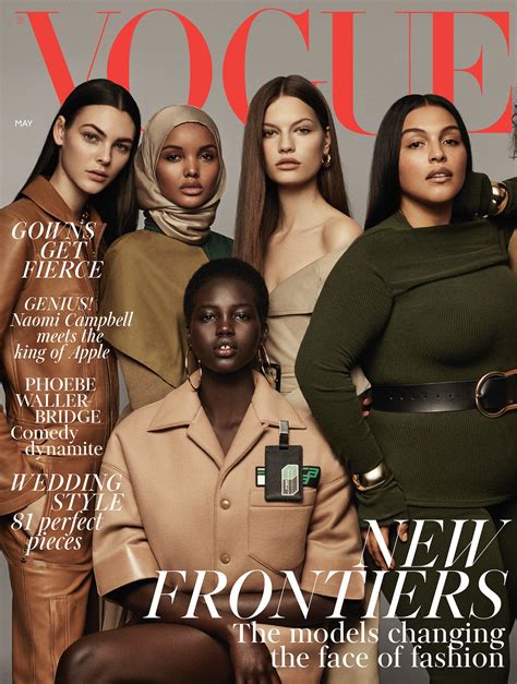 halima aden graces the may 2018 cover of british vogue r hijabis