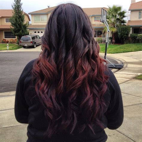 10 Brown And Burgundy Ombre Hair Fashionblog